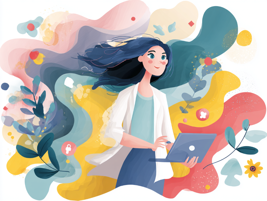 Serene landscape representing work-life balance and personal time