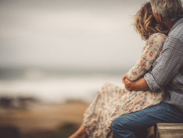 Couple working through relationship challenges