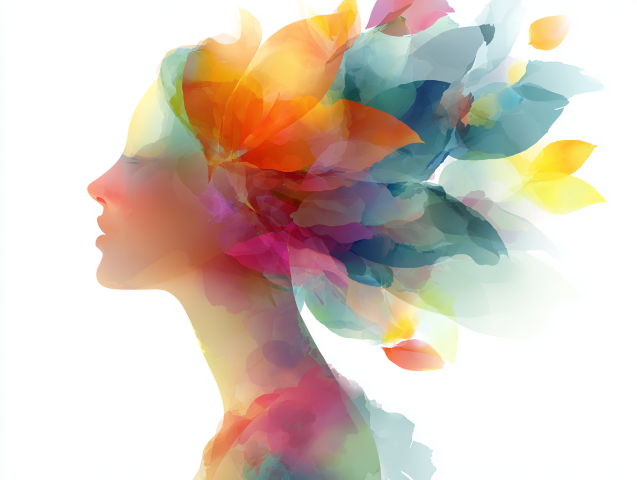 A hopeful image representing mental wellness